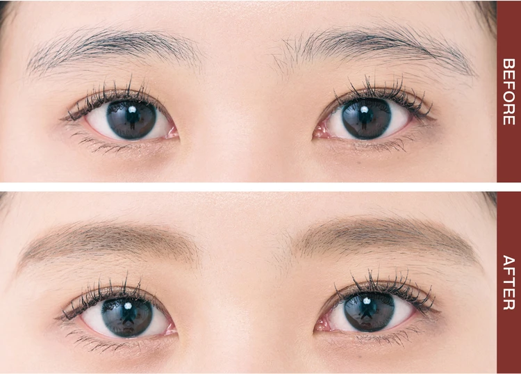 意志がなく見える「下がり眉」は、眉下カバー&眉山の強調でキリッと【お悩み別・働く大人の正解眉の作り方】