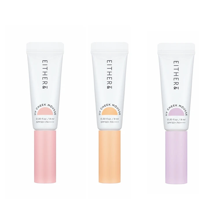 UVチークムース　EITHER&