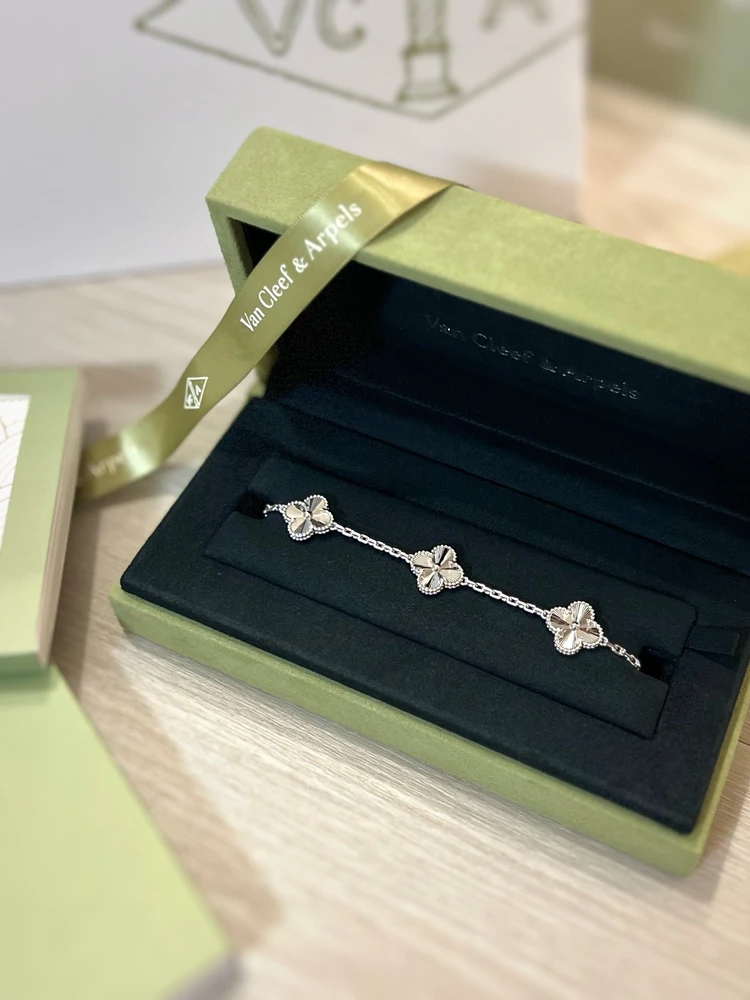 【ヴァンクリ】憧れのアルハンブラ5pブレスレット【VCA】_1