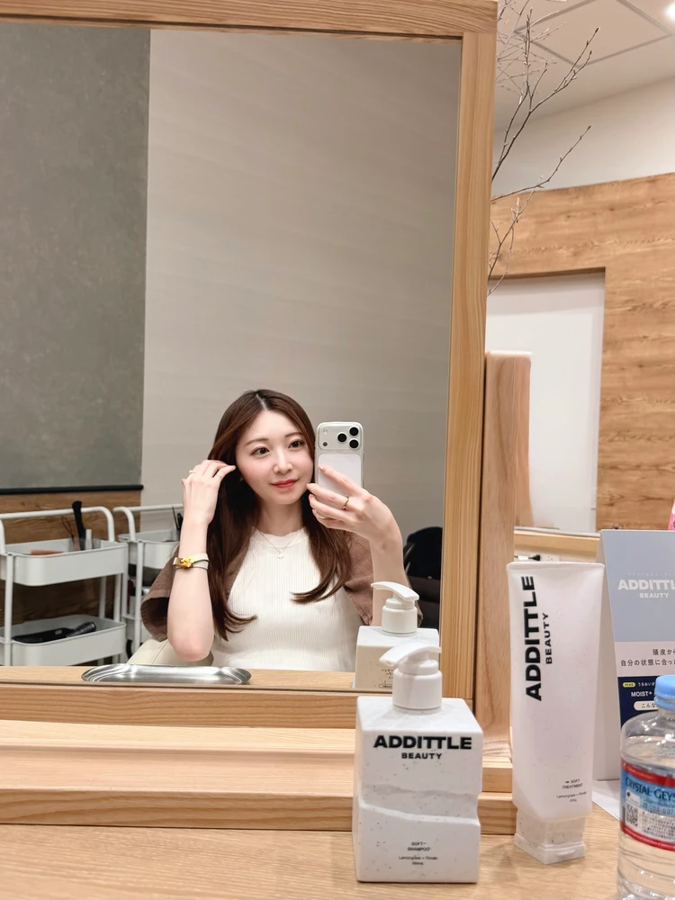 滝沢眞規子　ADDITTLE BEAUTY　アディトルビューティー　ヘアケア　シャンプー　トリートメント　新作コスメ