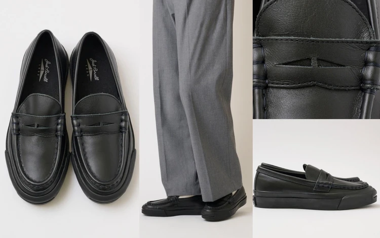 【コンバース】ジャックパーセル 1935 ローファーは通勤マッチ度No.1!スニーカーの選び方も【きれいめ派の通勤・休日スニーカー】