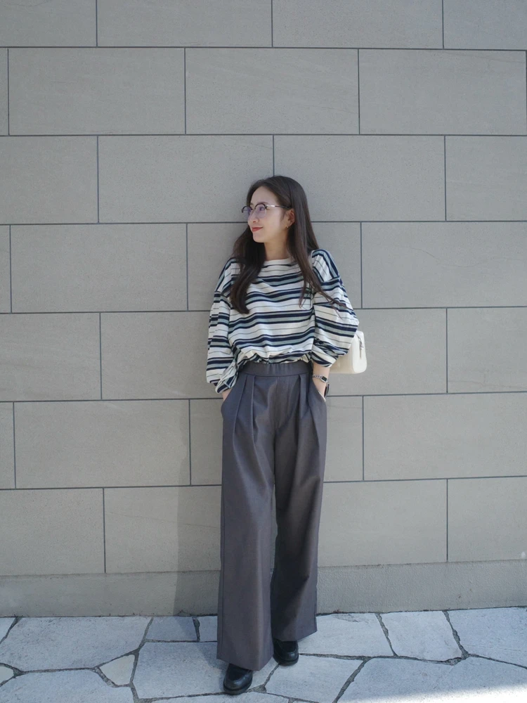 【名品ローファー】J.M. WESTONとつくる、大人カジュアルコーデ_4