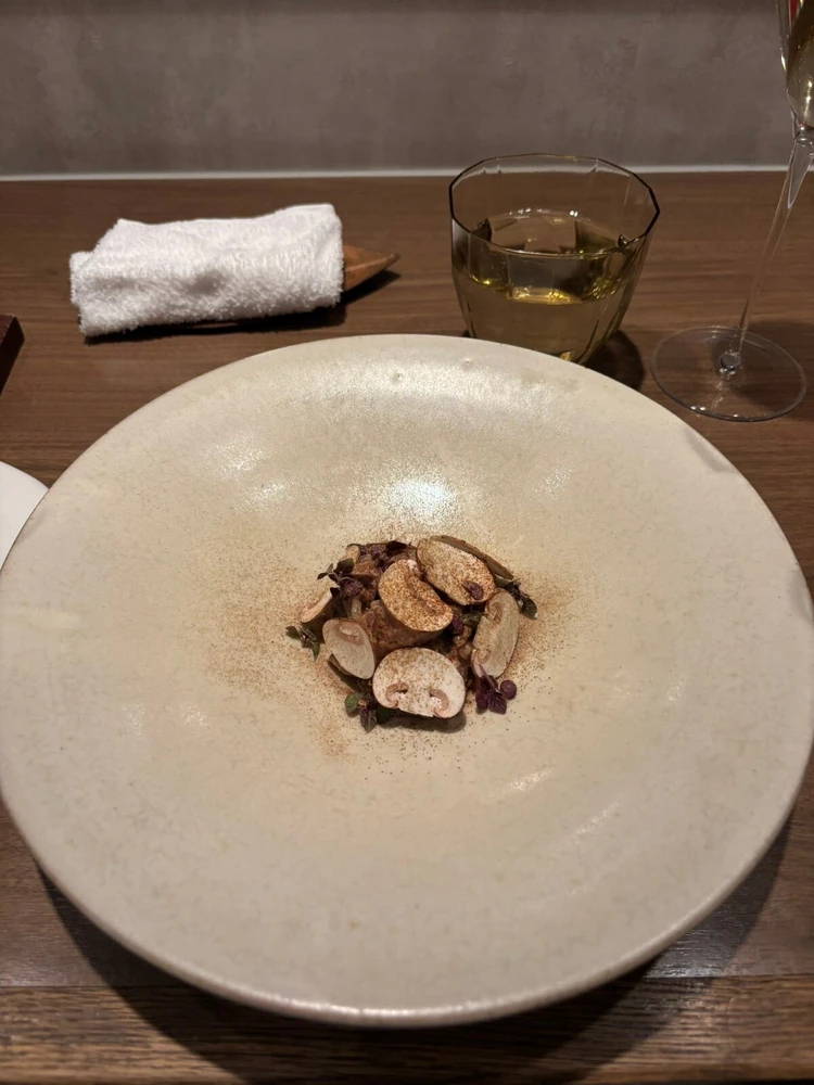 マッシュルーム　カルパッチョ