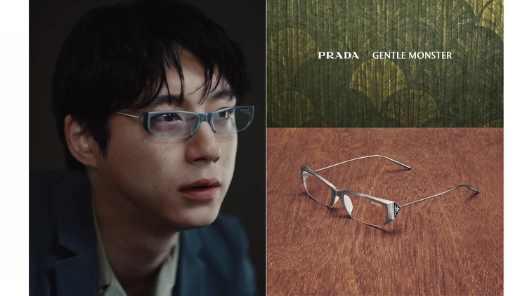 【ジェントルモンスター×プラダ】コラボアイウェアが登場。キャンペーンに坂口健太郎さんが出演