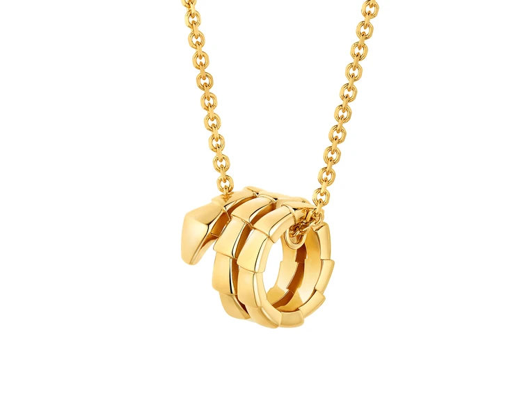 「セルペンティ ヴァイパー」ネックレス（YG）￥377300