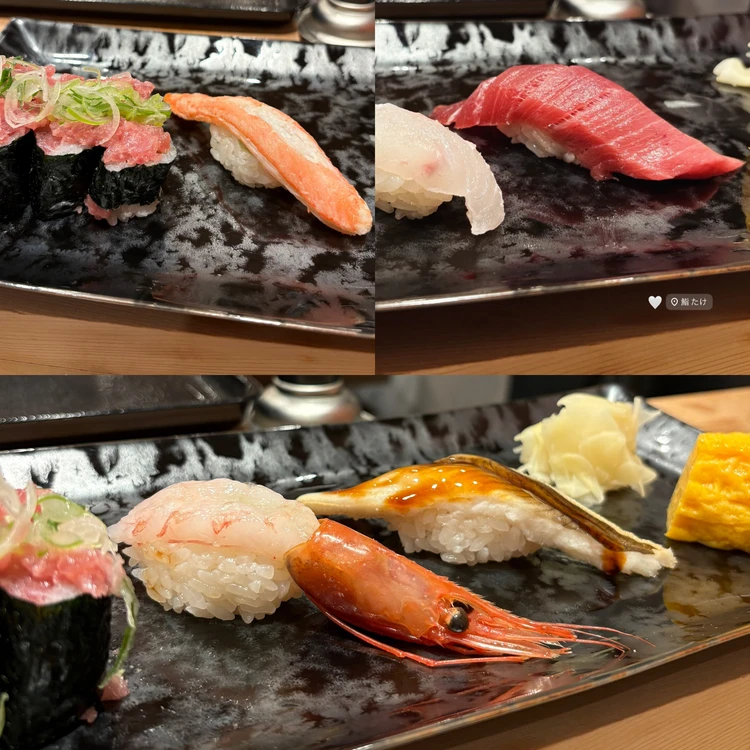 築地ランチでお寿司  鮨たけの椿コースを堪能_4