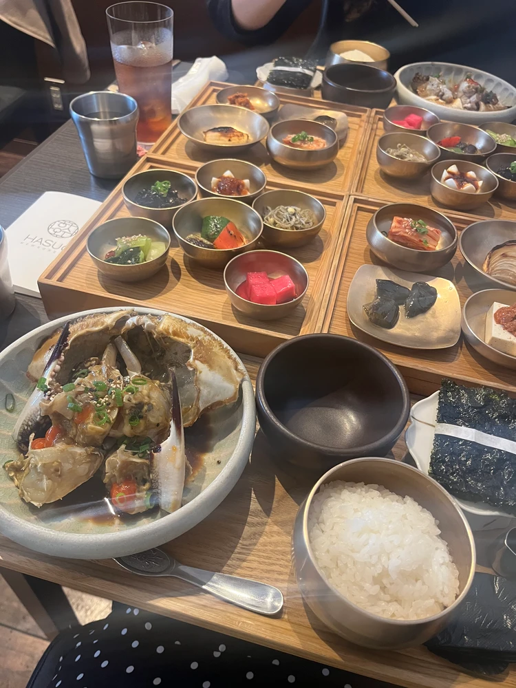HASUO ランチカンジャンケジャンコース