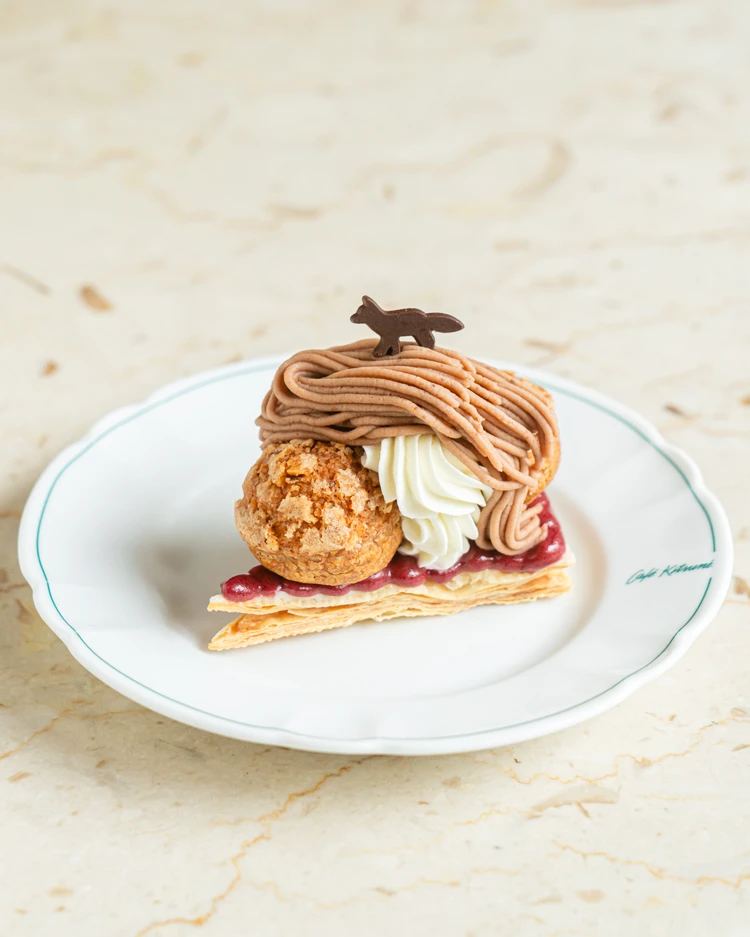 Saint-Honoré Marron et Cassis – サントノーレ マロン&カシス(青山限定) Eat in ¥850