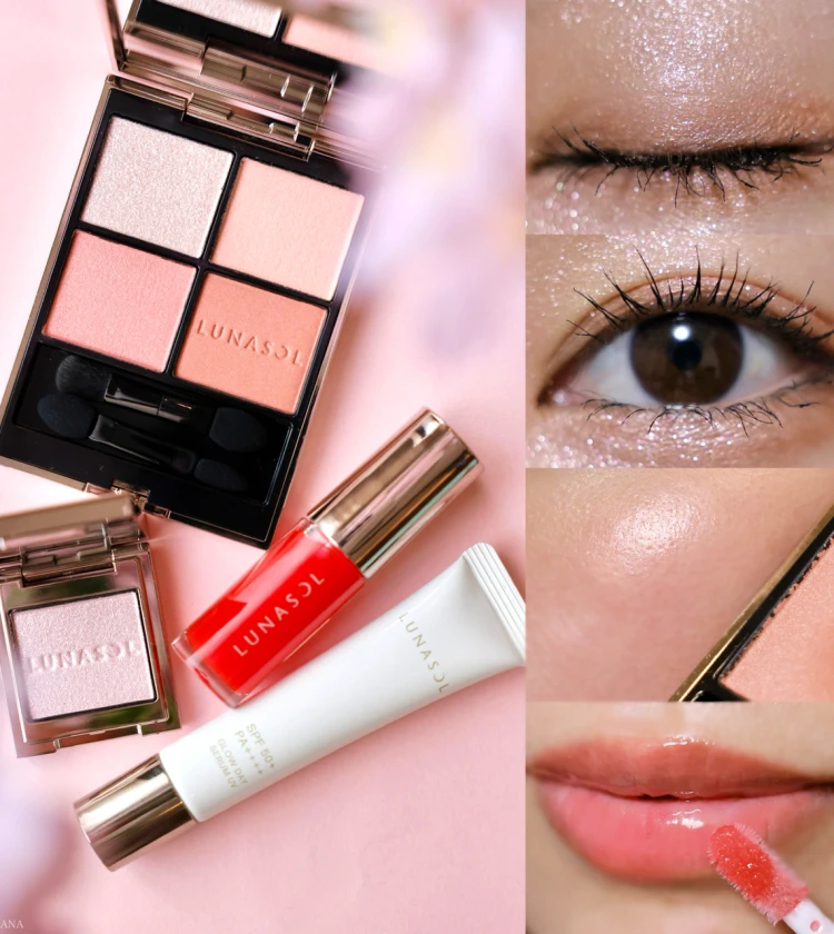 【全色】LUNASOL（ルナソル）夏新作コスメをコスメマニア美容家が全部お試し！