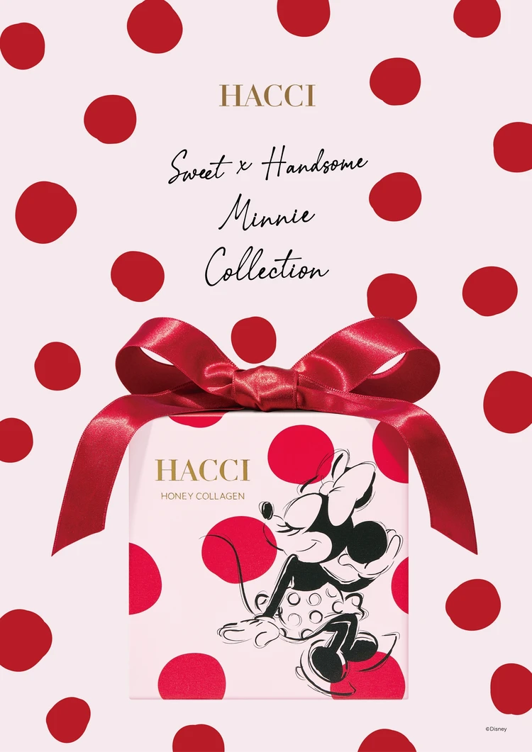 「HACCI（ハッチ）」の「Sweet×ハンサム Minnie Collection」