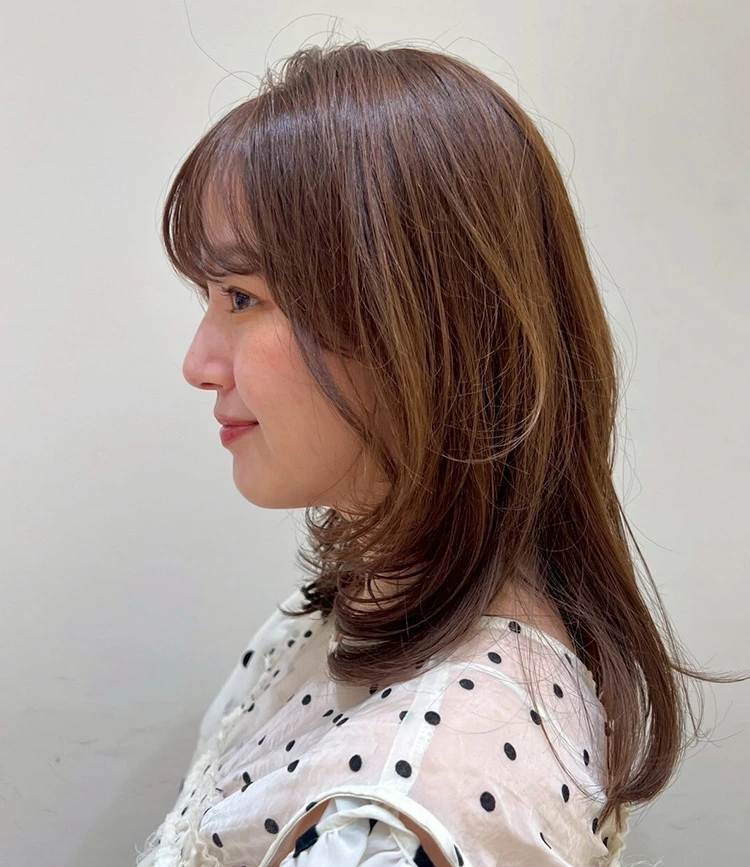 10トーンのシナモンベージュ　サイド