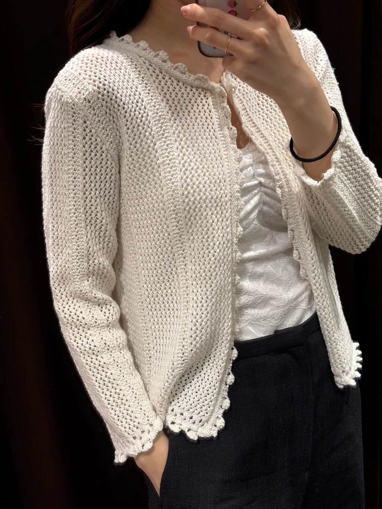 ZARA購入品、ザラコーデ、ニットカーディガン、春夏羽織り、シャレ見えコーデ、抜け感ファッション、シンプルコーデ、30代ファッション