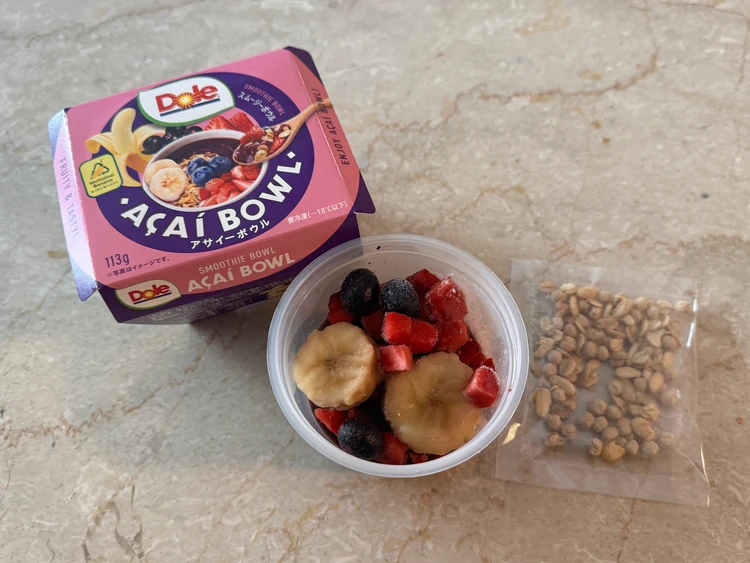 【セブンイレブンで買える】ワンコインで買えるアサイーボウル／コンビニスイーツ_2