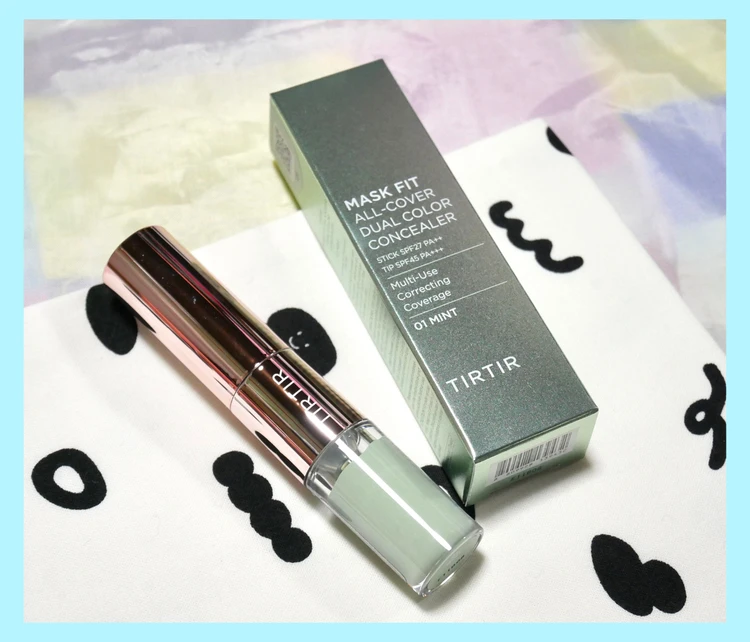 TIRTIR「MASK FIT ALL-COVER DUAL CONCEALER 01 MINT」