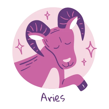 牡羊座のイラスト