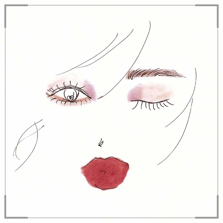 シャネル秋新色コスメで「大人のピンクメイク」　イメージイラスト