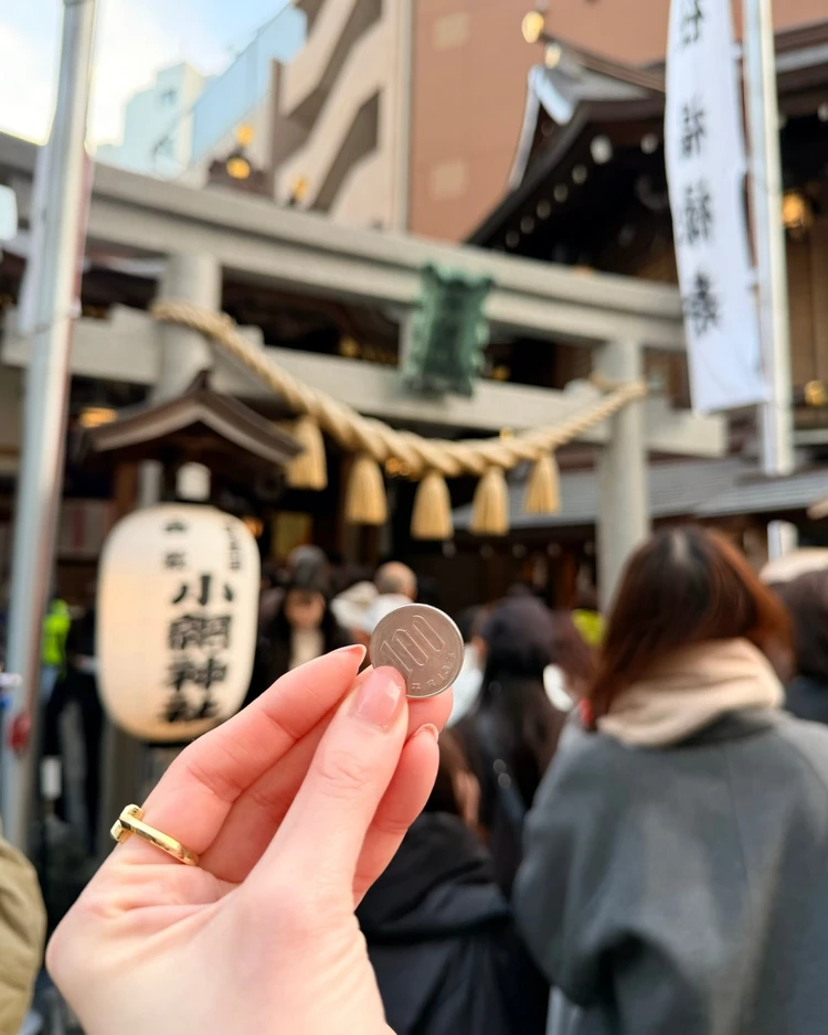 小網神社　日本橋　神社巡り　強運厄除け　金運アップ　銭洗い