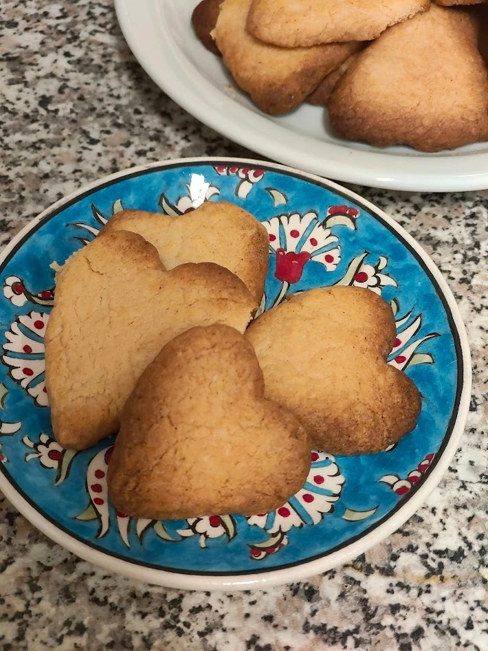 トルコ　食器　クッキー　ハート