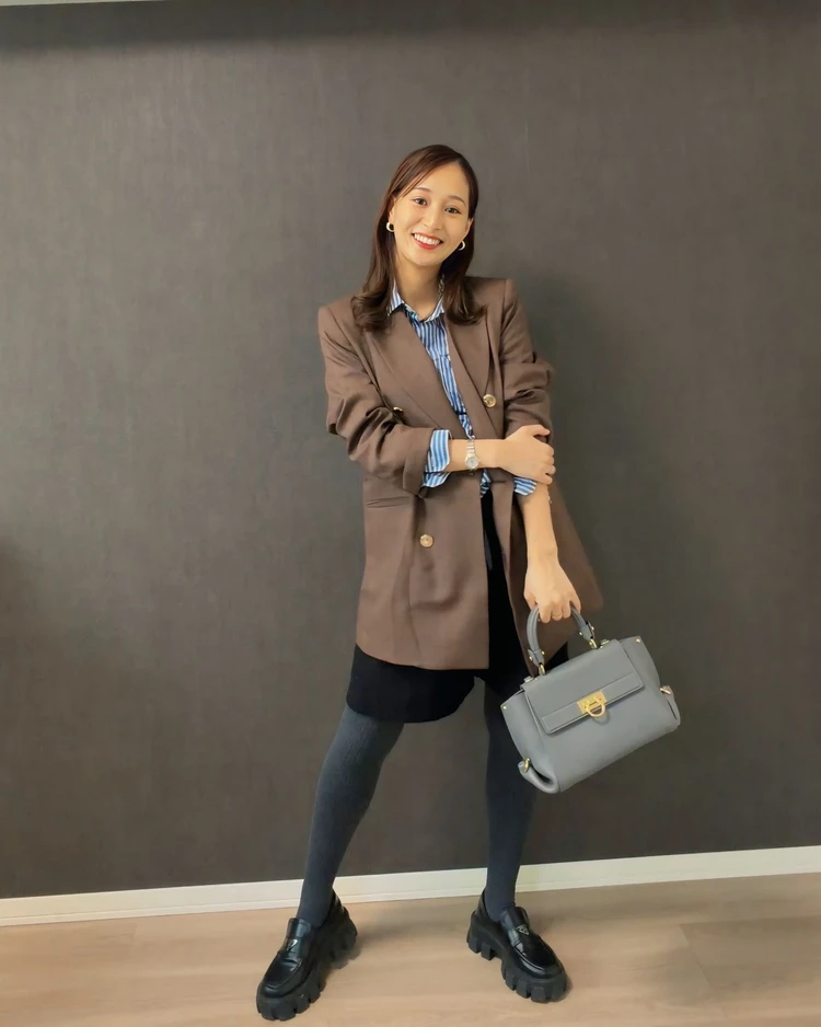 【TONAL】貴島明日香さんマルチセットアップ着用コーデ