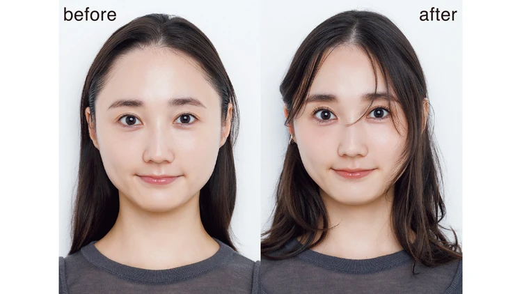 【「顔伸びた?」に効くヘアメイクの小ワザ5選】顔の上半分の間延び感を短縮!