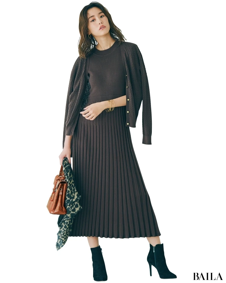 【時短セットアップ】小物を+1して簡単おしゃれコーデ_1_3