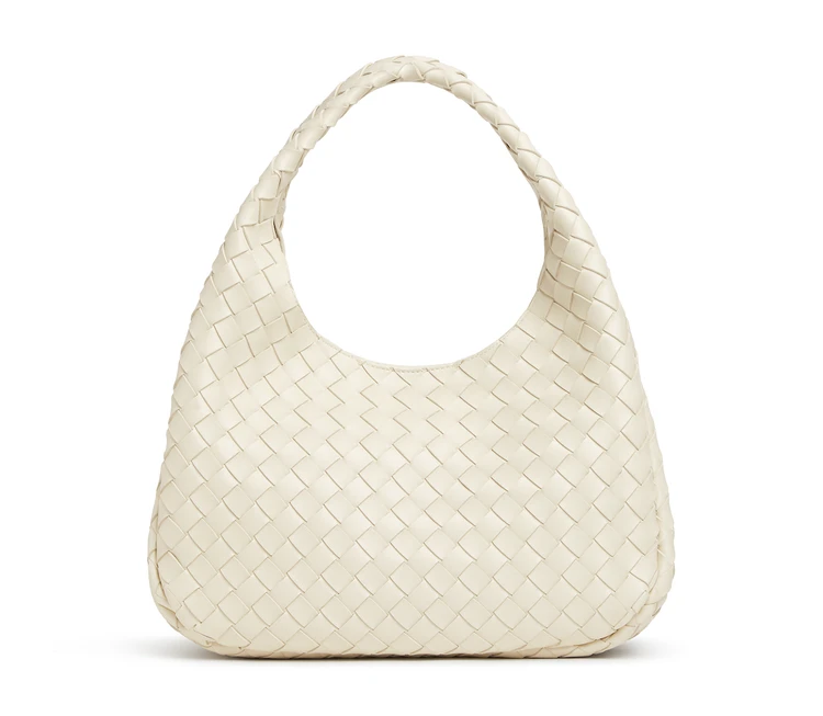 ボッテガ・ヴェネタ　新作トートバッグ“カンパーナ”　ホワイト　ミディアム　