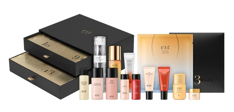 2025 クリスマスコフレ “True to you.”を掲げ、妥協のない数々のアイテムをリリースし続けるエスト。25年の歴史に裏打ちされた名品の数々を、今年最後の自分へのご褒美に