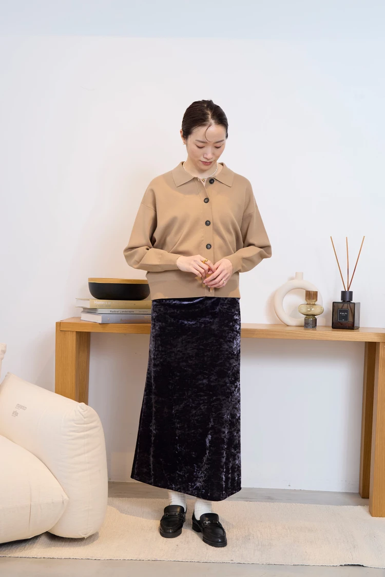 MICA＆DEAL　マイカアンドディール　2026　秋冬　展示会　試着　コーデ