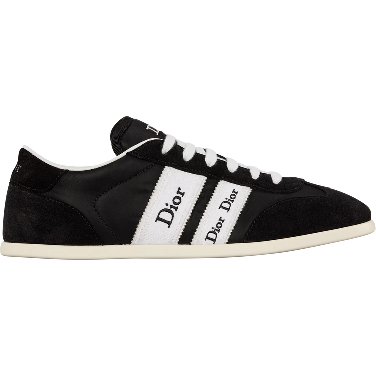 ディオールリボンスニーカー　ブラック系