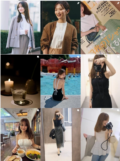 インスタフィード写真