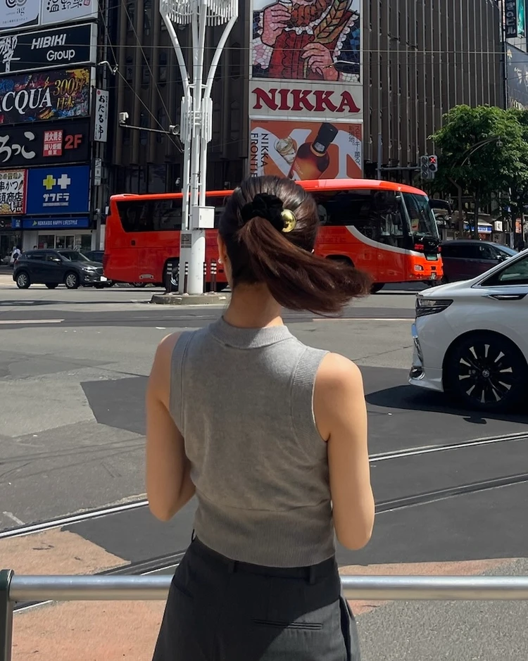 いつものヘアアレンジを格上げ♡「LOEM」のベロアシュシュ #愛用ヘアアクセ_2_1