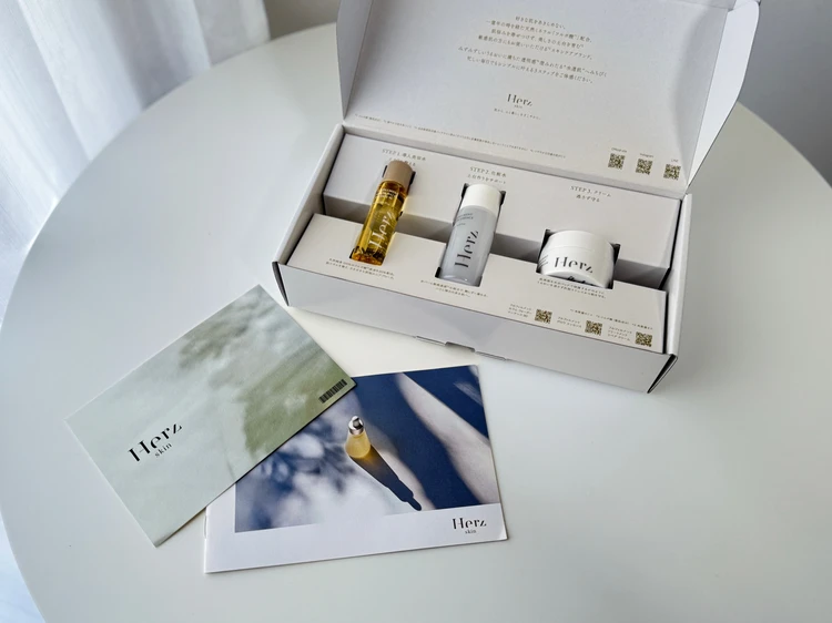 【舟山久美子さん】ゆらぎ肌・ニキビ肌に悩んだら使ってみて！ くみっきーが手がけるスキンケアブランド Herz【ヘルツ】_5