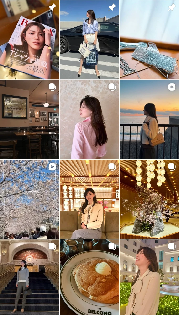 Instagramのフィード写真