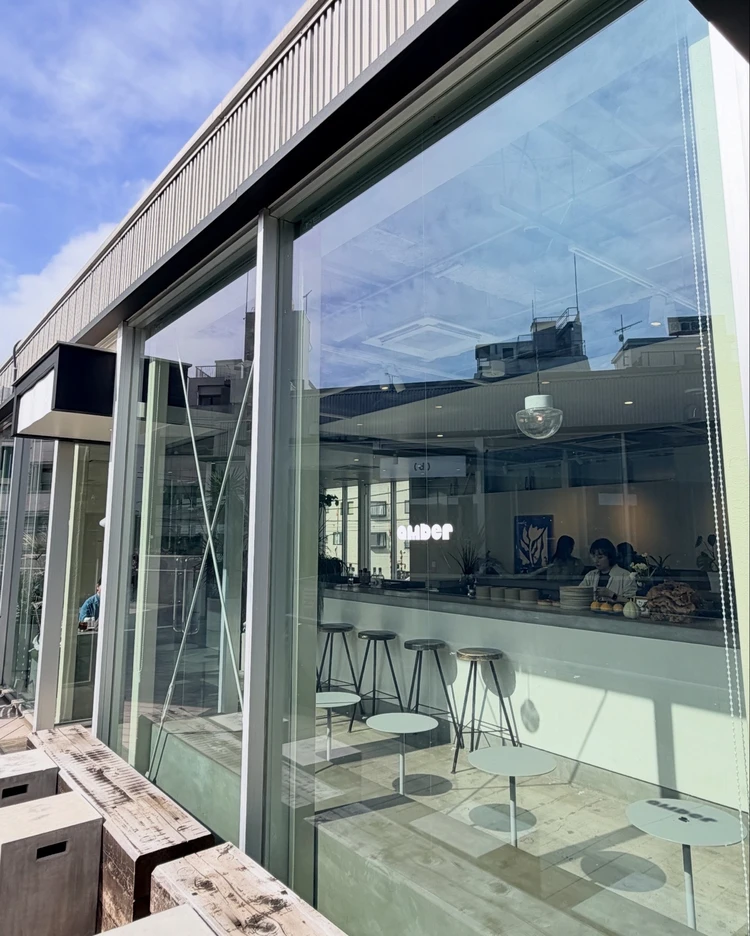 Amber 自由が丘 アンバー 外観 カフェ