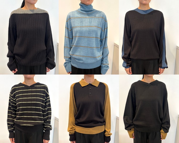 【ユニクロ新作】元マルニデザイナーとのコラボ「UNIQLO F.RISSO（ユニクロ エフ・リッソ）」のメンズニット全型を試着！ 30代女性こそLサイズがおすすめ