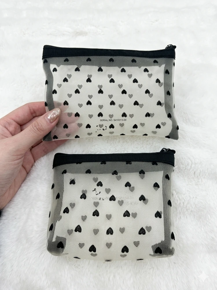 【セリア（seria)購入品】100均で見つけた可愛い可愛いハート柄の推しポーチを紹介します！_2