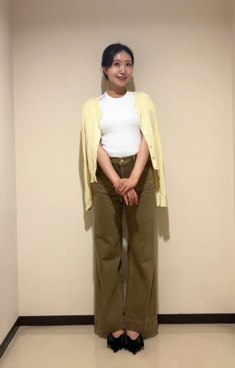 【GU】990円で叶う大人カジュアル白Tシャツコーデ♡_4_2