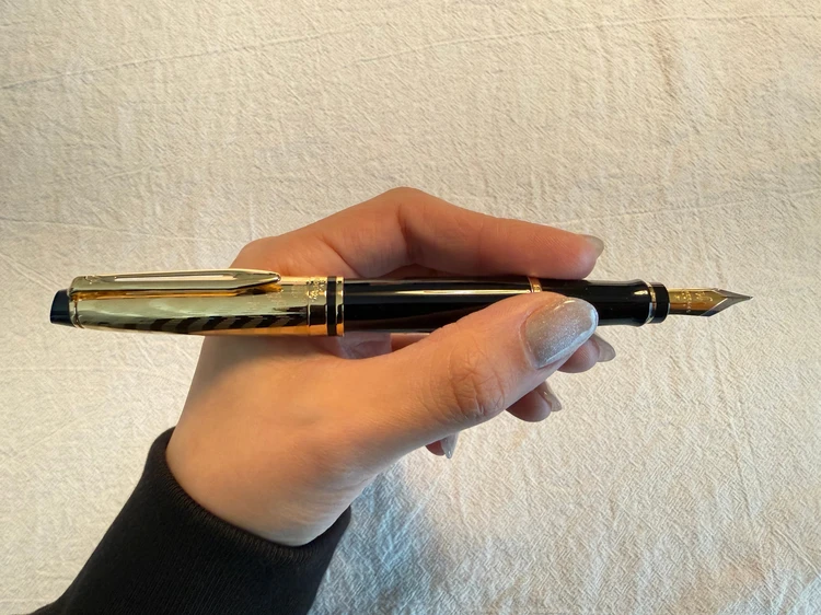 WATERMANのエキスパートデラックスオペラGTの万年筆。上品で洗練されたデザイン