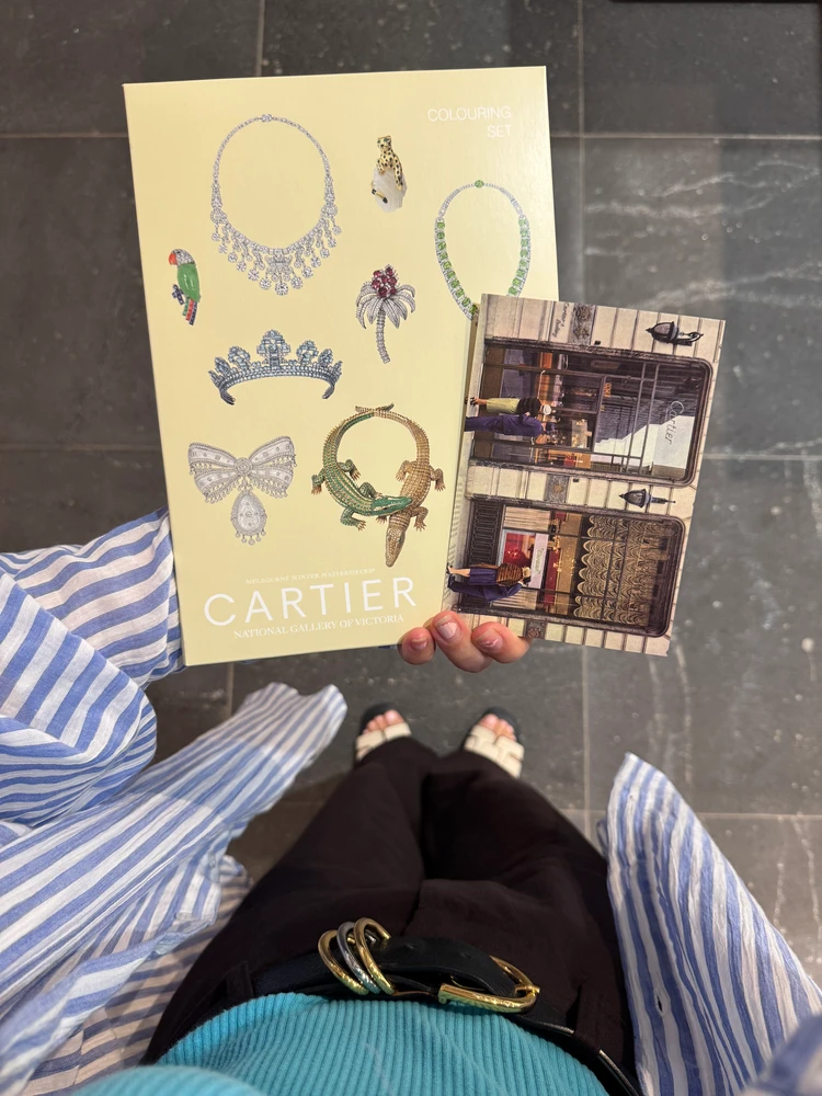 大人の塗り絵 ポストカード カルティエ展