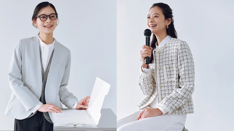 【ALL2万円台以下】ツイード派？きれい色派？きちんと感＆印象的な“自分らしさ”をプラスする「登壇ジャケット」