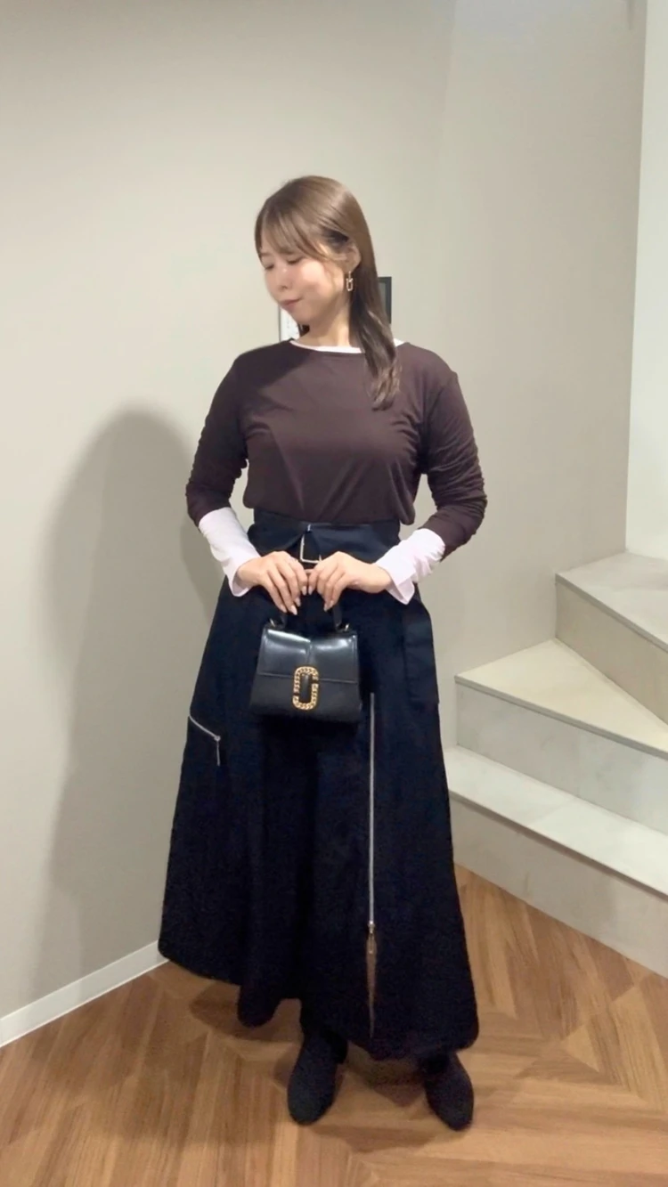 レイヤードの着用画像