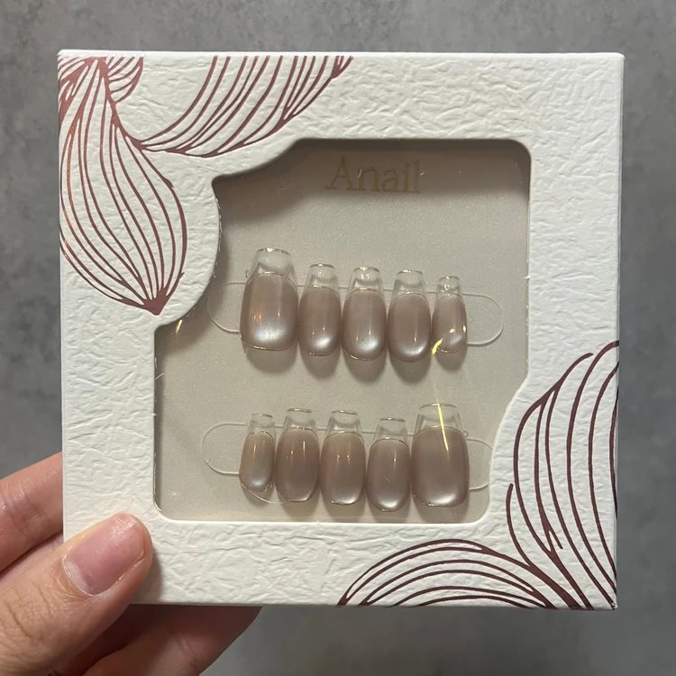【簡単可愛い】ズボラ・不器用の私ができた！大人可愛いが叶う♡ anailネイルチップの魅力_1_1