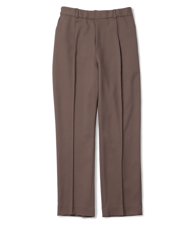 スーツスクエア ピンタックテーパードパンツ ¥6589