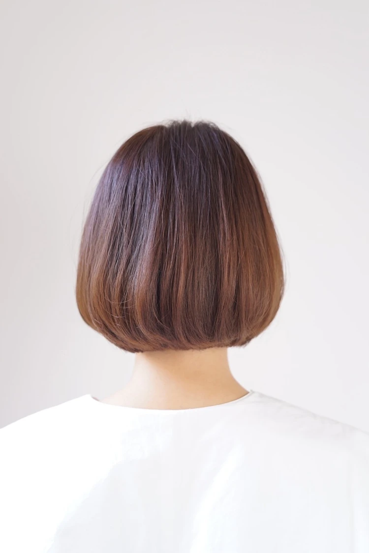 30代髪型・ボブのバック