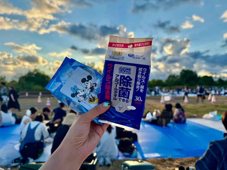 花火大会 必需品 ボディーシート ウェットシート