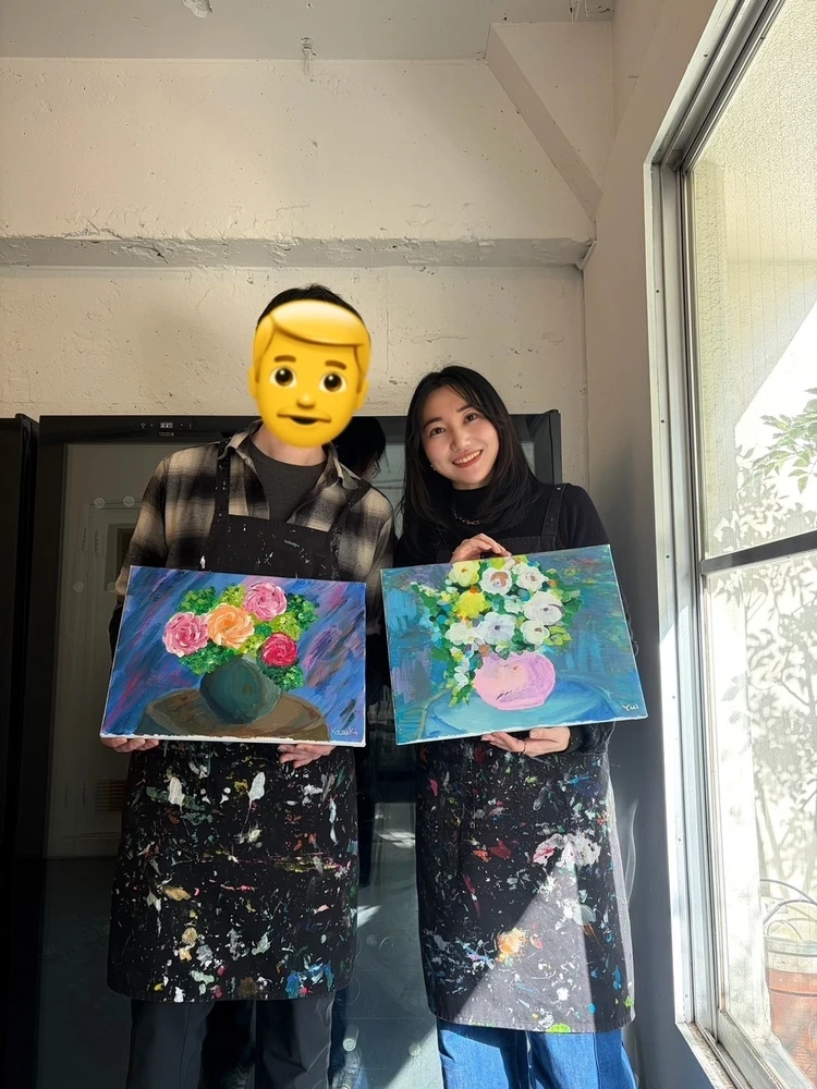 心を整える3時間。ワイン片手に絵を描くアート体験【artwine.tokyo】_9