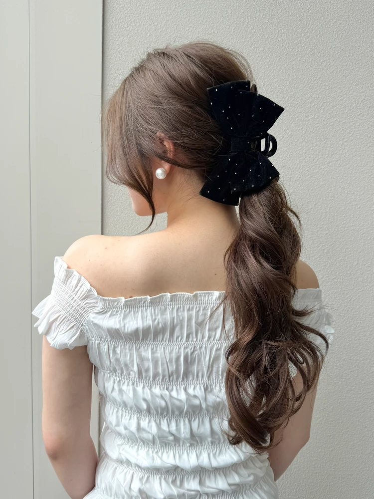 30代 髪型・ロングのバック