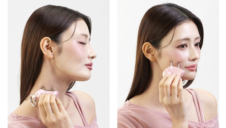 BAILA　プレゼント　プレゼント　BAILA　バイラ　アテックス　ルルド　ハートチャーム　フェイスケア　使用方法の写真