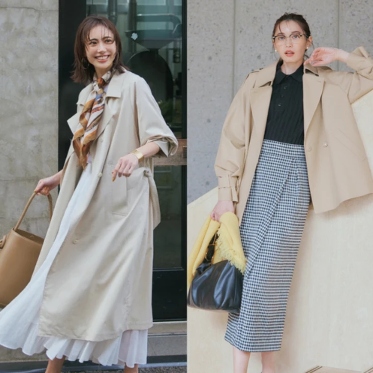 【フォトギャラリー】BAILAおすすめトレンチコート_0