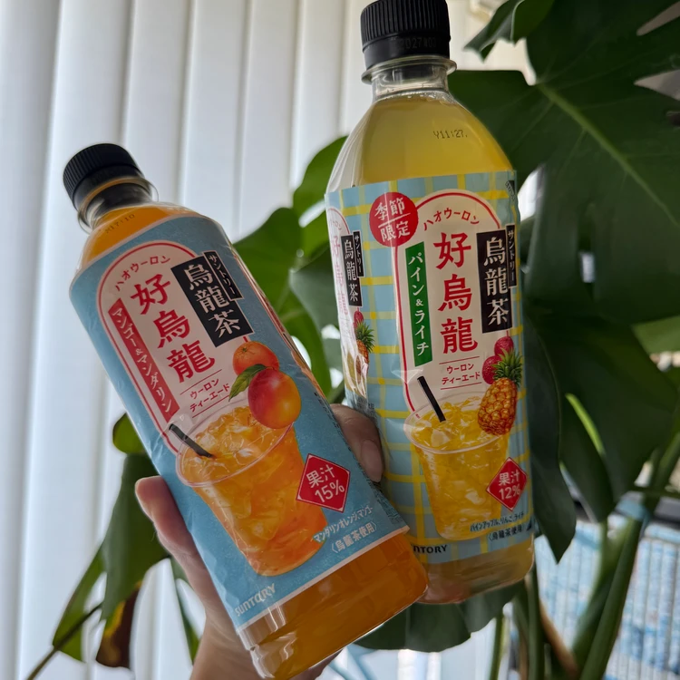【季節限定】濃厚で後味さっぱりなティーエードに沼る！サントリー好烏龍(ハオウーロン)2種を飲み比べ_4